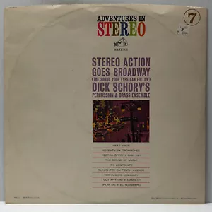 Dick Schory-Stereo Action Goes Broadway-RCA 127-LOUNGE - Picture 1 of 4