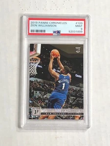 ZION WILLIAMSON 2019-20 Panini Chronicles BASE RC #120! PSA MINT 9! INVEST NOW! - Picture 1 of 3
