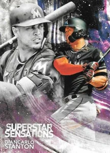 2018 Topps  GIANCARLO STANTON  Superstar Sensations - NEW YORK YANKEES - #SSS-43 - Picture 1 of 1