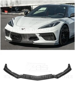 For 20-Up Corvette C8 | Z06 Z07 Package CARBON FIBER Front Bumper Splitter Lip - Picture 1 of 21