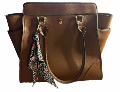 Large London Fog Purse Barely Used With Side Pockets And Scarf *Clean* - Image 1 of 4