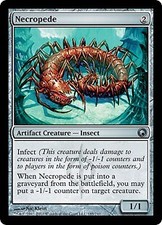 Scars of Mirrodin Necropede x4 Magic The Gathering NM