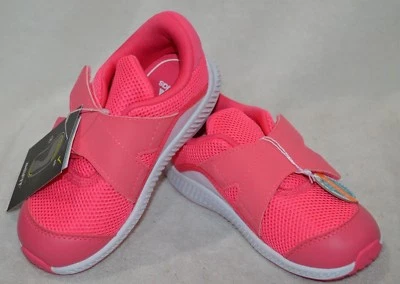 adidas FortaRun X CF I Pink/White Girl's Toddler Sneaker - Size 10 NWB (CQ0061) - Image 1 of 4