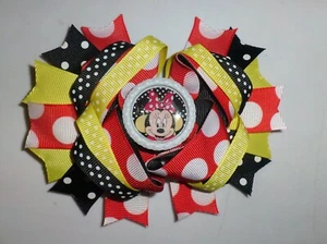 NEW Boutique Minnie MOuse Girls Smocked Embroidered Tunic Outfit Set - Picture 1 of 8