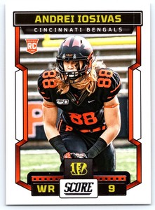 2023 SCORE ANDREI IOSIVAS #367  Football Rookie BENGALS RC