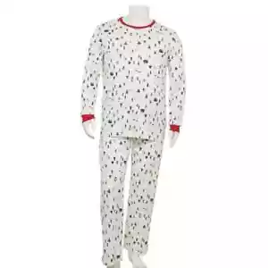 LAUREN CONRAD MENS JAMMIES FOR YOUR FAMILIES SKIER PAJAMA SET LARGE - Picture 1 of 3