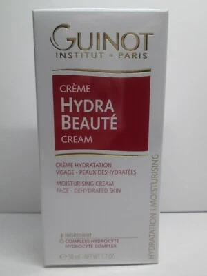 GUINOT Crema Hydra Beaute Crema para Piel Deshidratada NUEVO 1.7fl.oz/50ml NUEVO Foto 1 de 3