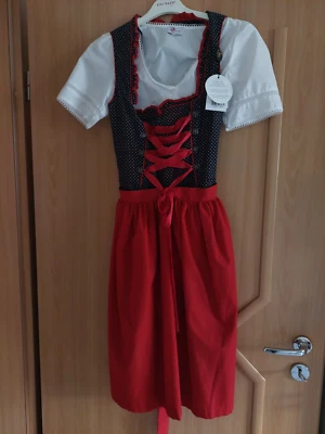 Neues Dirndl mit Etikett Gr. 36 mit 2. neuer Bluse - Bild 1 von 4