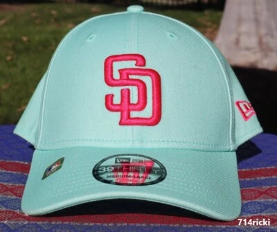 MLB City Connect 2022 San Diego Padres gorra ajuste elástico New Era 39THIRTY Foto 1 de 4