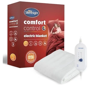 Silentnight Comfort Control Electric Blanket - Heated Underblanket Single  - Picture 1 of 6