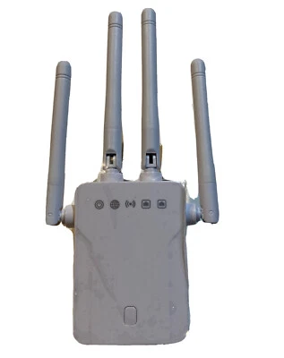 Dual Band AC 1200Mbps WiFi Repeater AP Wireless Range Extender Booster Network - Image 1 of 4