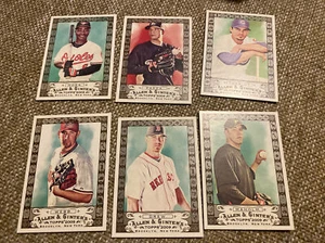 2009 Topps Allen Ginter Code lot x6 drew webb mora - Picture 1 of 2