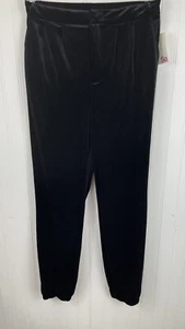 Pantalones para correr de terciopelo para mujer So negros talla mediana - Imagen 1 de 11