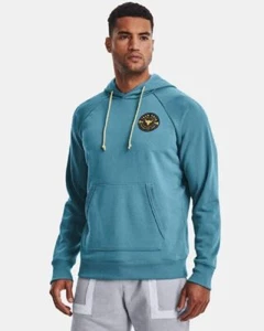 Under Armour Men's Project Rock Heavy Weight Terry Pullover Hoodie (Size S) NWT - Picture 1 of 6