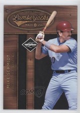 2011 Panini Limited Lumberjacks /249 Mike Schmidt #3 HOF
