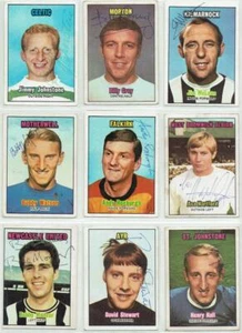 1970 1971 signed A&BC Scottish Football Green back Complete your card set - Picture 1 of 34