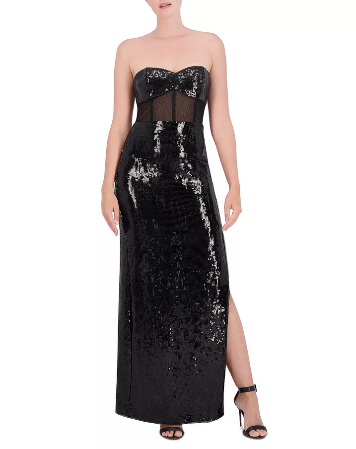 Black BCBGMAXAZRIA Mesh Dresses for Women for sale | eBay
