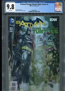 Batman/TMNT #4 (1a stampa) VHTF CGC 9,8 WP - Foto 1 di 3