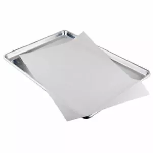 Blanqueado Blanco Pergamino Papel Hornear Hojas Pan Liner 12x16 50 Pack - Imagen 1 de 2