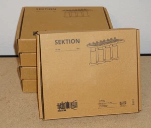 (5er Set) Ikea SEKTION Küche verstellbare Schrankbeine 4 Stück 10102.655.18 - Bild 1 von 3