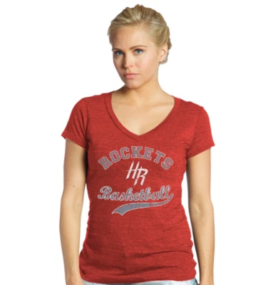 Camiseta NBA Houston Rockets Premier para mujer cuello en V 13 endurecida nueva con etiquetas varias tallas Foto 1 de 2