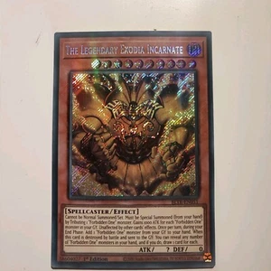 YugiohEl Legendario Exodia Secreto Encarnado Raro 1. Edición Inglés BLTR-EN051 Casi Nuevo - Imagen 1 de 1
