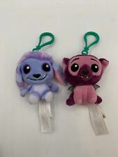 FUNKO WETMORE FOREST PLUSH SNUGGLETOOTH & BUGSY WINGNUT BACKBACK CLIPS LOT OF 2
