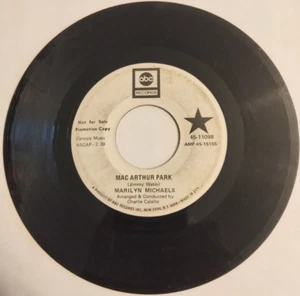 Obscure  MARILYN MICHAELS MacArthur Park / Don't Count ABC Promo Rare 45 VG - Picture 1 of 2