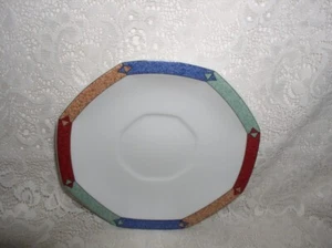Placa de taza platillo óptico de diamantes Christopher Stuart - Imagen 1 de 3