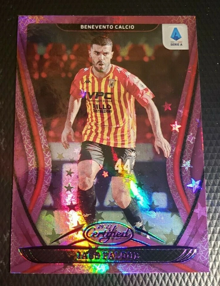 2020-21 Panini Chronicles Soccer Certified #7 Iago Falque Purple Astro - Image 1 of 1