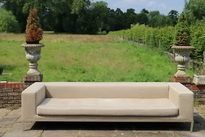 B&B Italia Maxalto "Simplice" Sofa - In Woven Linen - RRP £7000 - Image 1 of 4