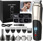 Beard Trimmer, Cordless Hair Clippers for Men Body Hair Trimmer, Mustache Nose F