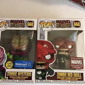 Funko Pop Marvel Zombies Lot of 2 #660,668 - Picture 1 of 5
