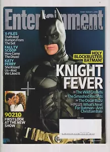 Entertainment Weekly August 1, 2008 Christian Bale Batman Knight Fever, Katy Per - Imagen 1 de 1