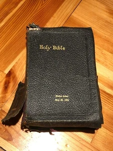 Holy Bible KJV The National Bible Press Philadelphia Concordance Red Letter 2812 - Bild 1 von 7