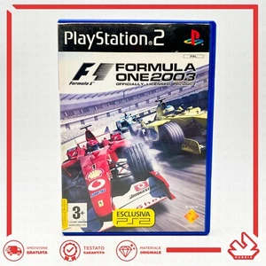 F1 FORMULA ONE 2003 SCHUMACHER – ITALIANO – CORSE – SONY PLAYSTATION 2 PS2 PAL - Imagen 1 de 7