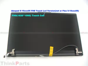 New For Lenovo ideapad 5-15IIL05 15ARE05 LCD Screen All Assembly FHD Touch Ver - Picture 1 of 3
