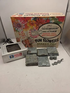 Vintage Mattel Thingmaker Fun Flowers 1966 mit 13 Tabletts plus Extras getestet funktioniert - Bild 1 von 11
