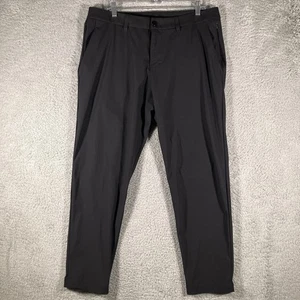 Pantalone Lululemon Commission uomo 36 nero performance tasche a scatto golf business - Foto 1 di 18