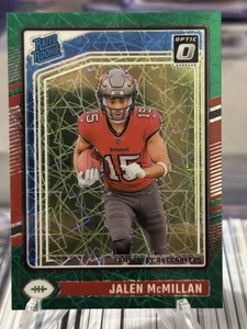 2024 Optic Football - Jalen McMillan #239 Green Velocity (RC) - TB Buccaneers - Picture 1 of 2