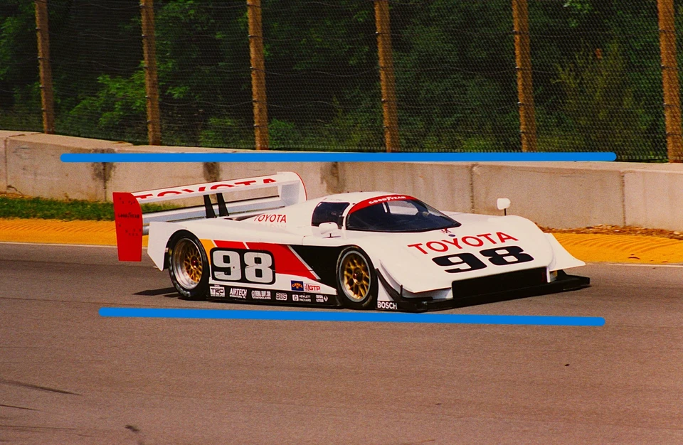 Eagle MKIII  P J Jones driver 1993 - 13x19 auto racing photo poster - Image 1 of 1