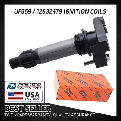 Bobina de encendido de 1 pieza UF569 (12632479) para GMC Acadia 2007-2008 reemplazo genuino Foto 1 de 4