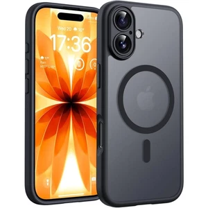 iPhone 17 Hülle MagSafe Kameraschutz Stoßfest Kratzfest Schutzcase Schwarz 6,... - Bild 1 von 10