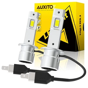 2X Kit de bombillas de faros LED AUXITO H1 haz alto bajo 6500K blanco 20000LM actualización - Imagen 1 de 9