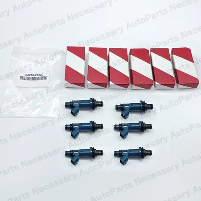 6Pcs Fuel Injectors 23250-20020 For Toyota Avalon 3.0L 1998 1999 2000 2001-2004 - Image 1 of 4