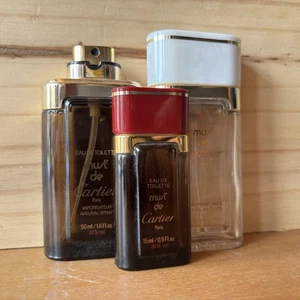 Vintage Must De Cartier empty Bottles - Picture 1 of 5