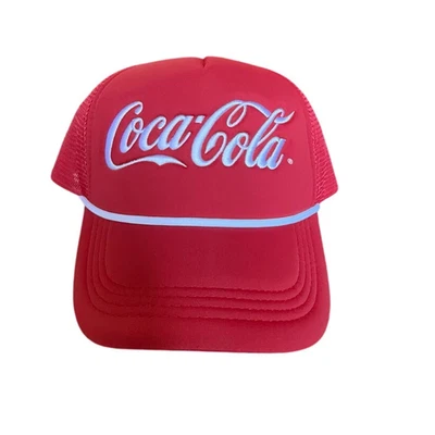 Gorra de camionero Coca-Cola Forever 21 malla roja gorra snapback unisex estilo retro NUEVO  Foto 1 de 4