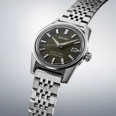 King Seiko KSK Modern Re-Interpretation Watch w/ Warranty & Extra Strap - SPB391 - Image 1 of 4