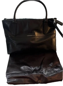Bandolera Coach negra holgada Borough con bolsa antipolvo - Imagen 1 de 16