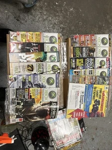 Lot Of 12 official xbox magazines 2005-2012. (4 Used 8 New In Plastic) - Bild 1 von 22